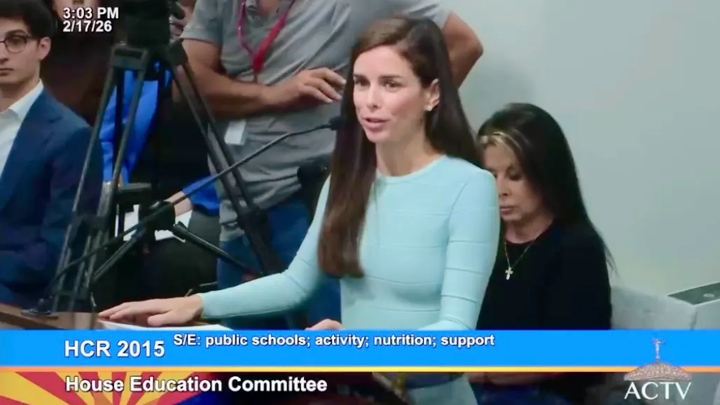Arizona State House: Testimony at the Arizona State House on PE and health education